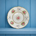 Antique Georgian Porcelain Dessert Dish Billingsley Roses Thomas Goode Retailer