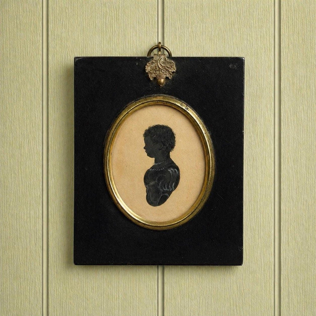 19th Century Portrait Silhouette Baby Boy Anthony Orr Cartmel Lancashire England Circa 1828