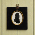 18th Century Silhouette Portrait Reverend Gervas Holmes John Miers C 1790s