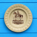 Rare 19th Century 1830 William III Nursery Plate Historical Pottery