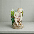 Antique Ernst Bohne Söhne Porcelain Cupid Vase Eros C 1887 AF