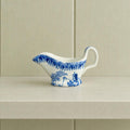 1820s Miniature Pearlware Sauceboat Kite Flier Transferware Dollhouse Size