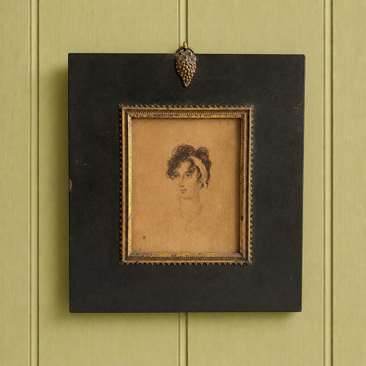 Important Portrait Miniature Lady Liverpool Wife Of English Prime Minister Robert Jenkinson C 1800