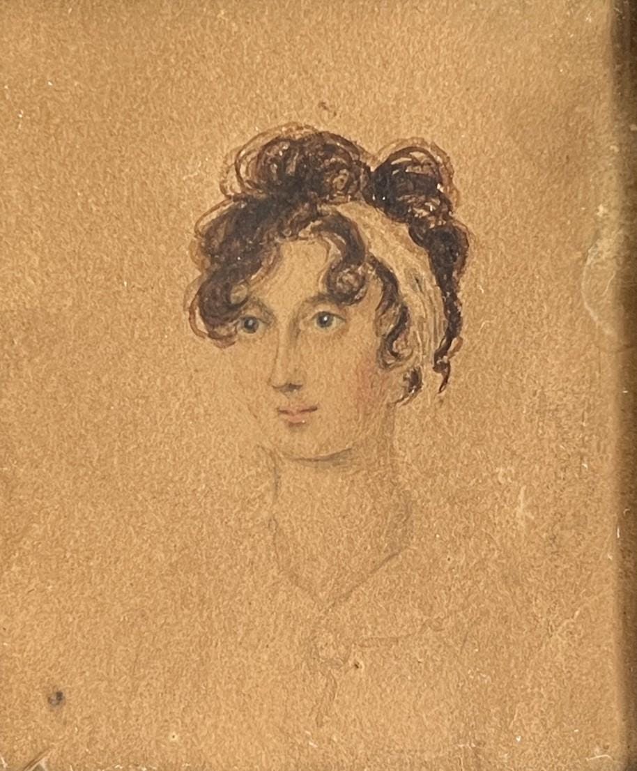 Important Portrait Miniature Lady Liverpool Wife Of English Prime Minister Robert Jenkinson C 1800