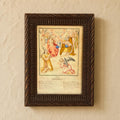 Antique 18th Century French Religious Painting Les Litanies C 1790