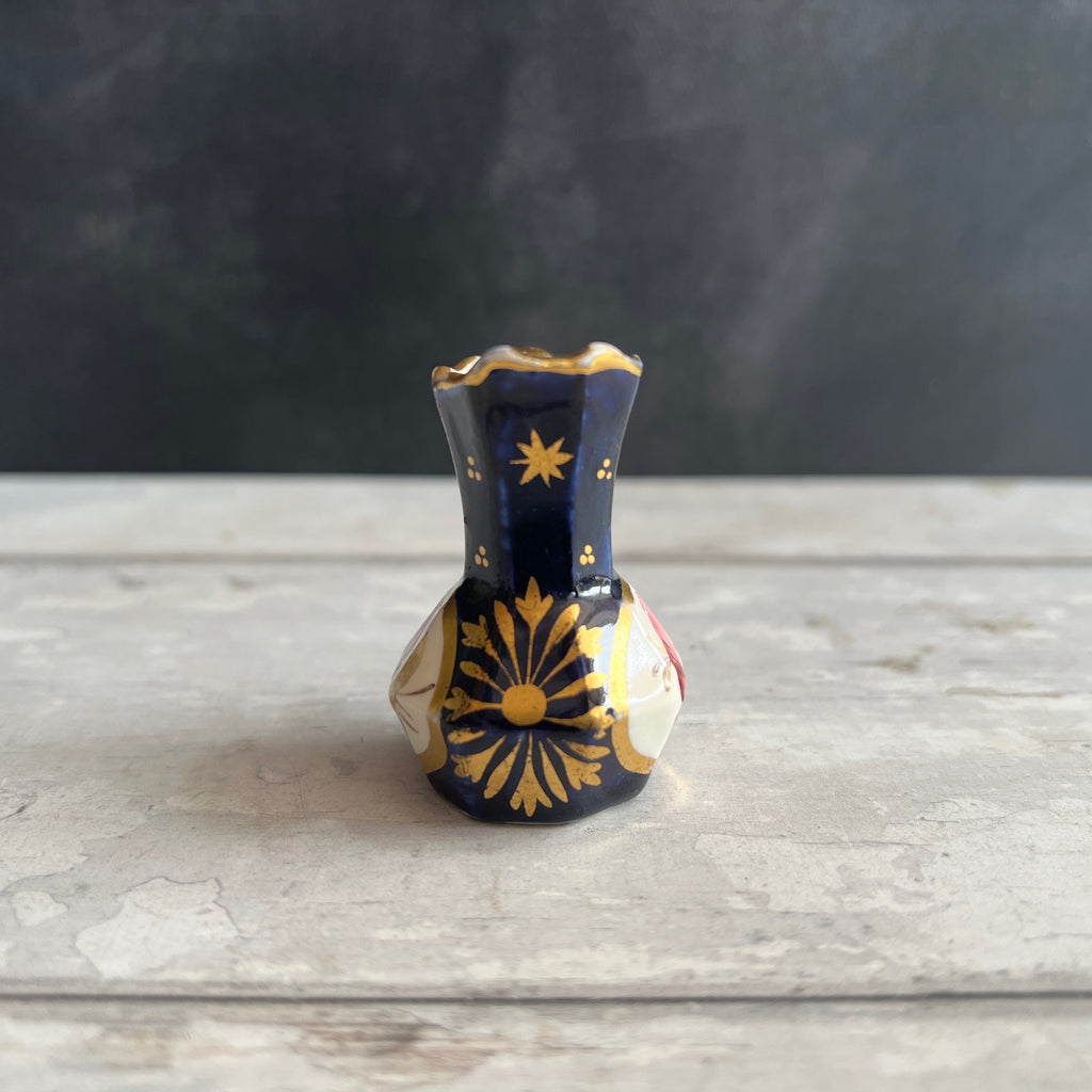 Miniature Dolls Hydra Jug Floral Regency Doll House Circa 1820